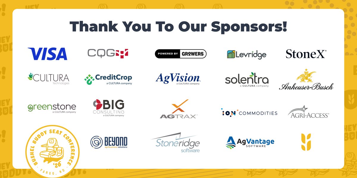bushelpowered's tweet photo. The main event for our conference is just one week away! We'd like to take a moment to give a big THANK YOU to our sponsors for helping make this event possible.

Haven't registered yet? There's still time to save your seat.
👉 https://t.co/cvrfX7a5QP https://t.co/FhNCqMJdSb