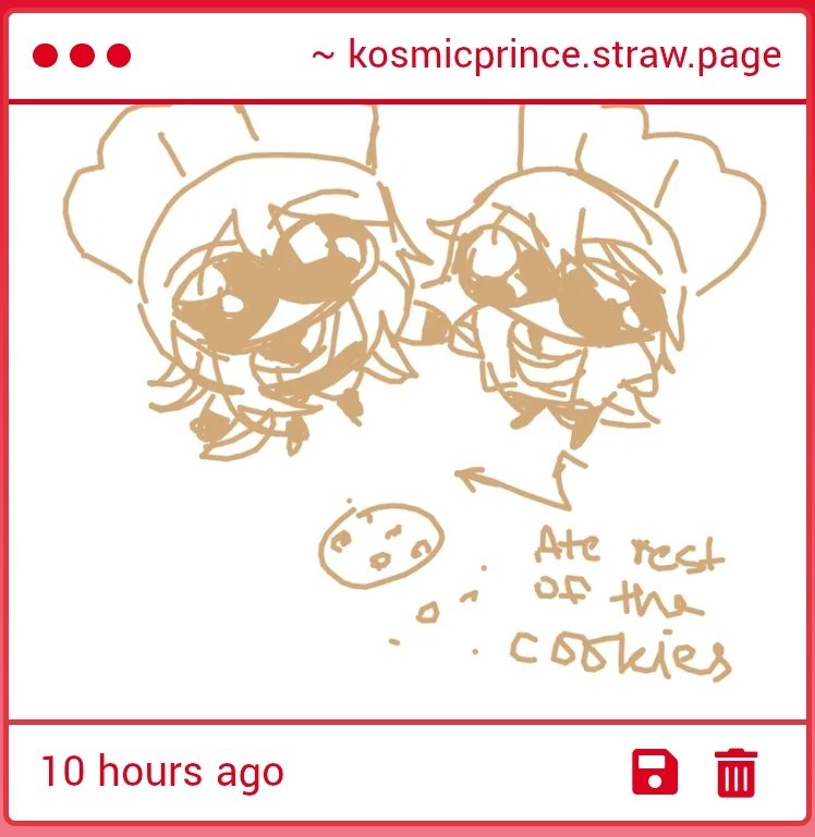 kosmicprince's tweet photo. They left me one, how kind 🥹🥹🥹 thanks stelle and caelus https://t.co/qz67GlTReD