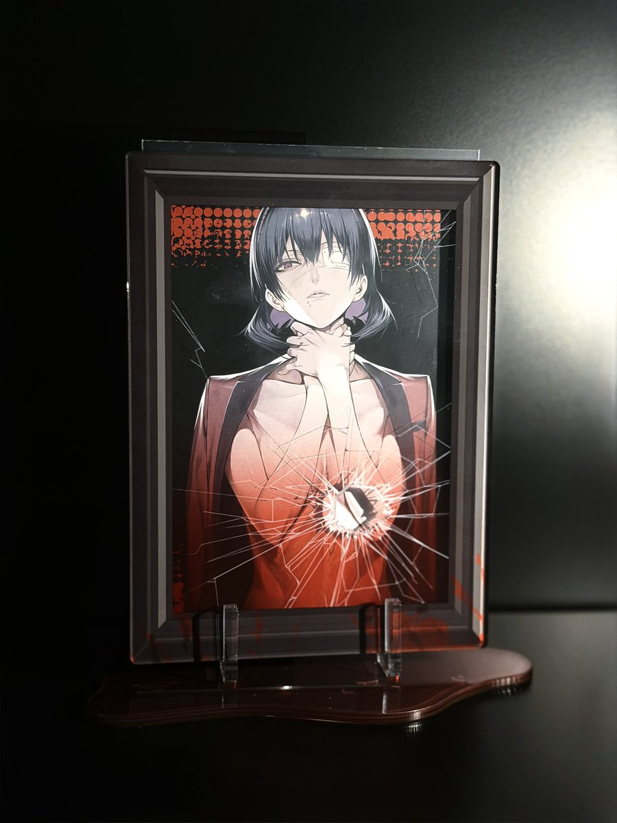 Untitled0323's tweet photo. I found the perfect acrylic frame for my Midari tokuten!
#kakegurui #ikishimamidari https://t.co/kmc8ML43Gj