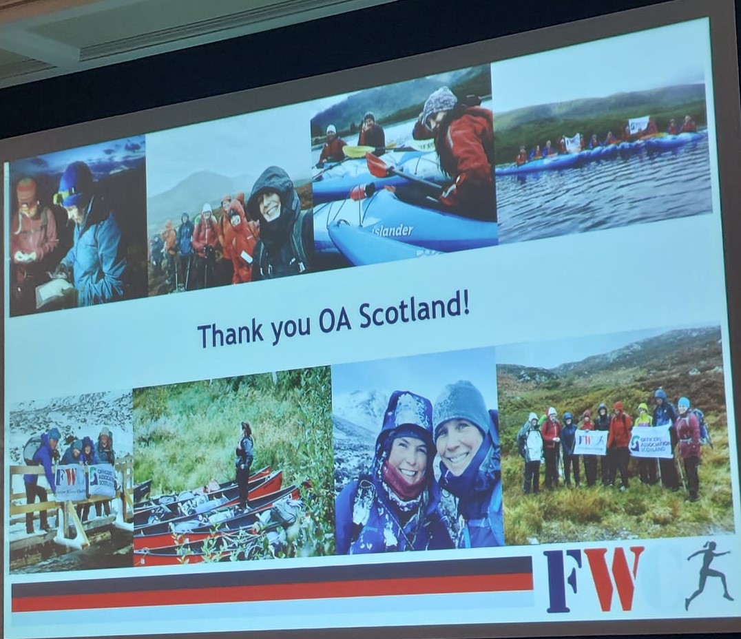 ScotVeteranComm's tweet photo. Great to attend @OfficersAssocScotland's employers reception in Edinburgh last night. Brilliant to see so many businesses championing Service Leavers &amp; veterans — and wonderful to meet Heather &amp; Alix from Forces Wives Challenge CIC. https://t.co/1j24Ha0DRo