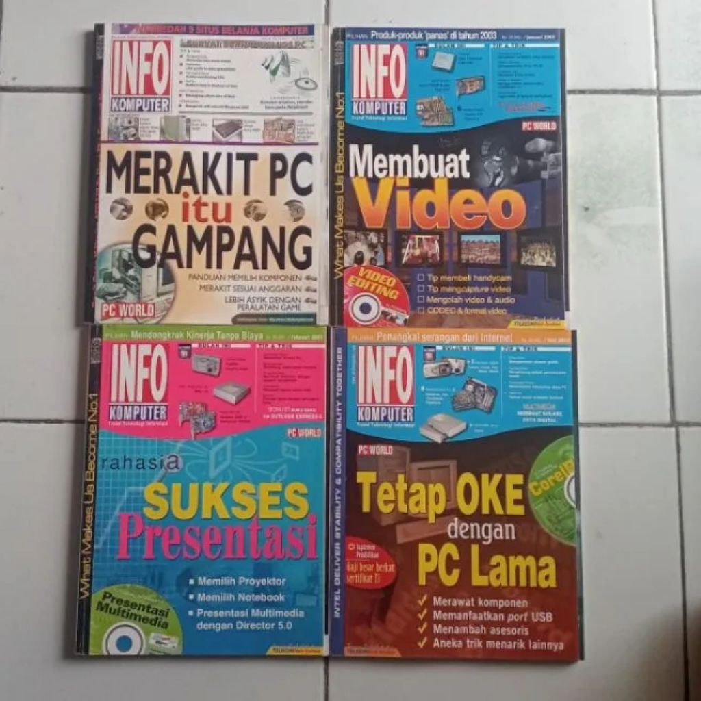 EkoPras37340365's tweet photo. Rekomended. Kamu baca yang mana ?!? @keongracun @blackkutuk @sambalterasi
#komputeraktif
#infokomputer
#PCPLUS
#PCMEDIA https://t.co/EF3haAmEOF