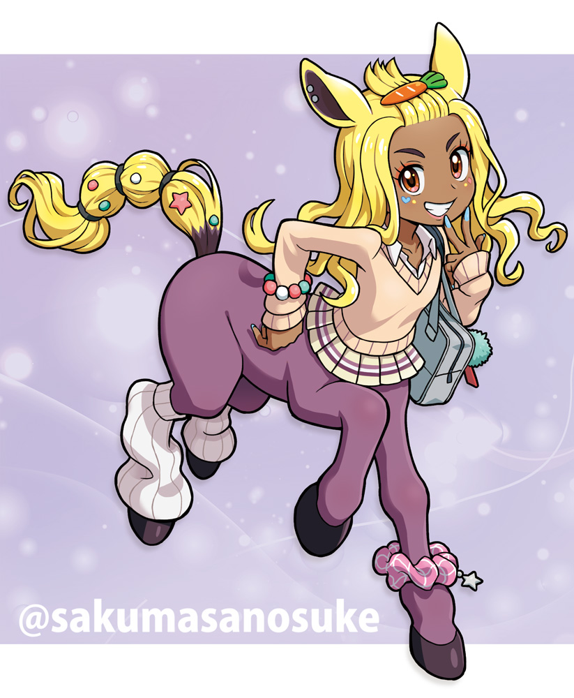 「#放課後の人馬ちゃん #AfterSchoolCentaur 帰宅部人馬ちゃん 」|佐久間さのすけ／Sanosuke Sakumaのイラスト