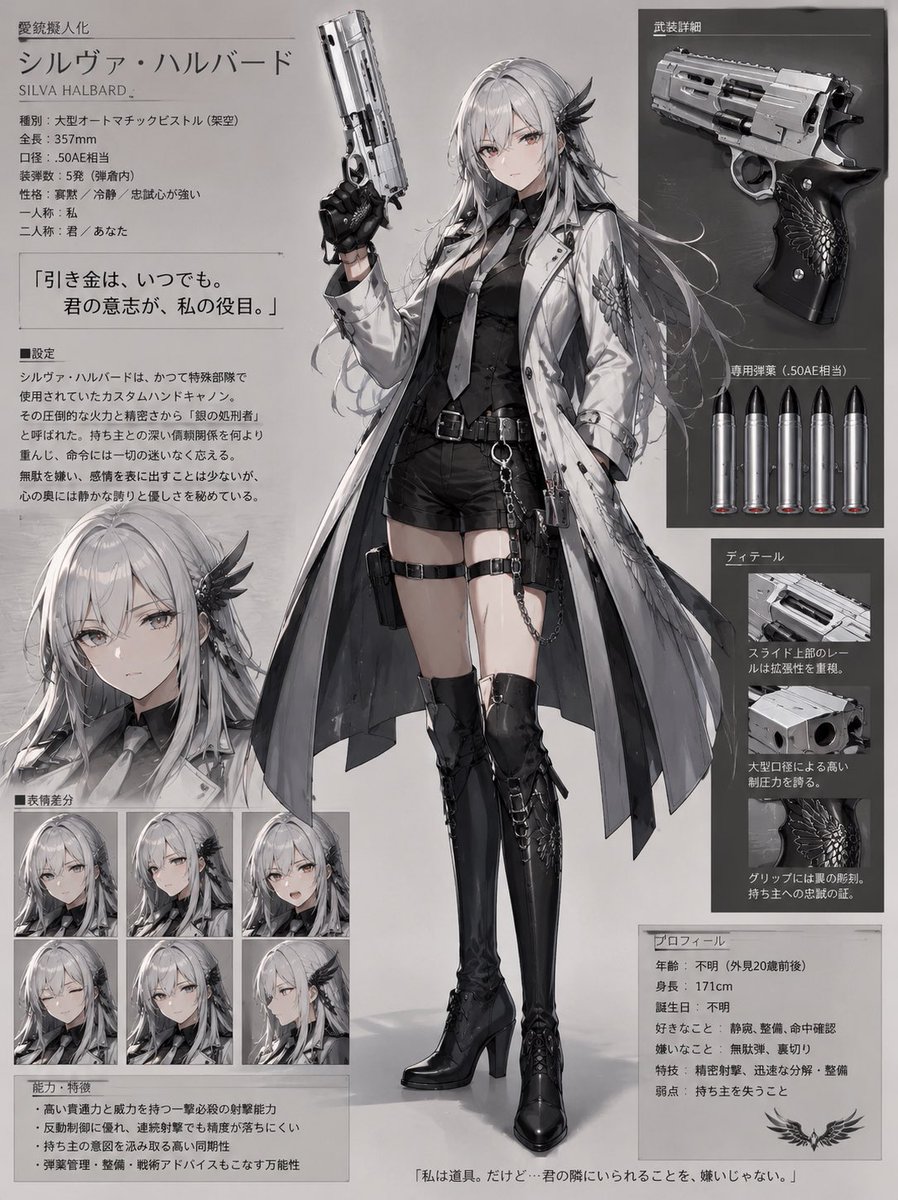 RYO_GUNCAT's tweet photo. #愛銃擬人化
#レクイエム https://t.co/v2hvhTbiBe