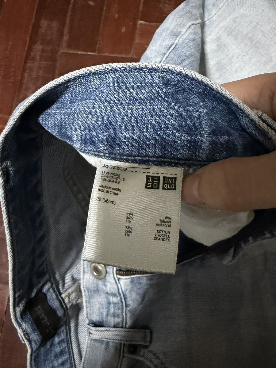 iamaomlette's tweet photo. Uniqlo jeans size22 (light blue)
🖍️80 บาทรวมส่ง

ใส่บ่อยอยู่ มันสวยมันเท่ 55555 https://t.co/VYVHYZdnLS