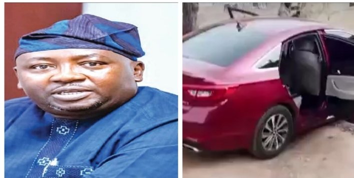 Gistcore1's tweet photo. Gunmen kidnap ex-minister Adelabu’s sister, children in Ibadan (VIDEO) https://t.co/kfRmmp9Mxq