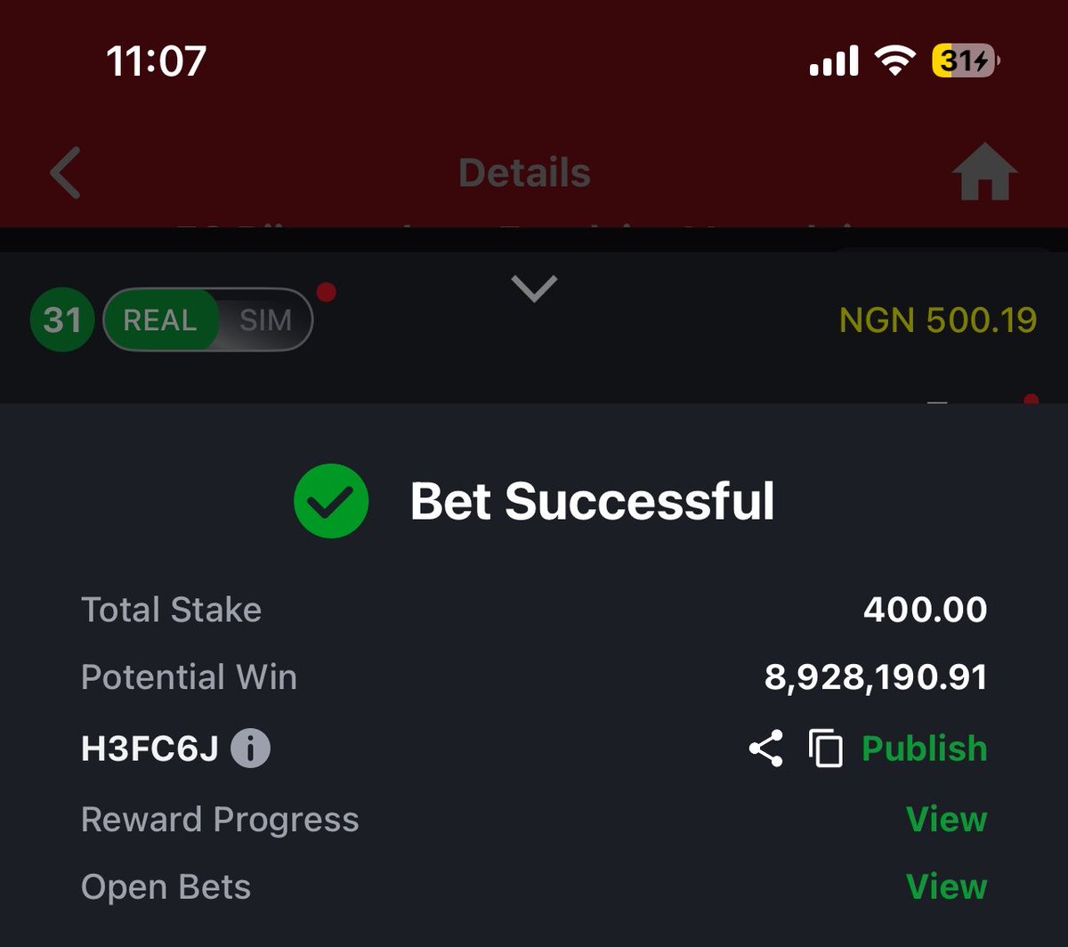 RemmoUbah's tweet photo. 9K odds and 100odds
Play and boom 💥 https://t.co/Ghbn3v7UMy