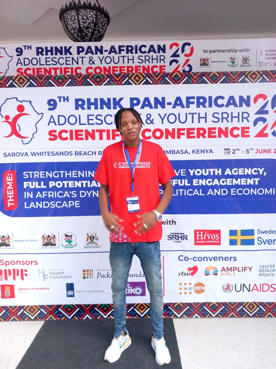 joymakerinitiat's tweet photo. Representing voices that matter!
The Joymaker Executive Director proudly attended the 9th RHNK AYSRHR Pan African Conference 2026, connecting, learning, and sharing ideas to advance youth health, advocacy, and empowerment across Africa. The journey to impact continues @rhnkorg https://t.co/yFvAhDxRUf