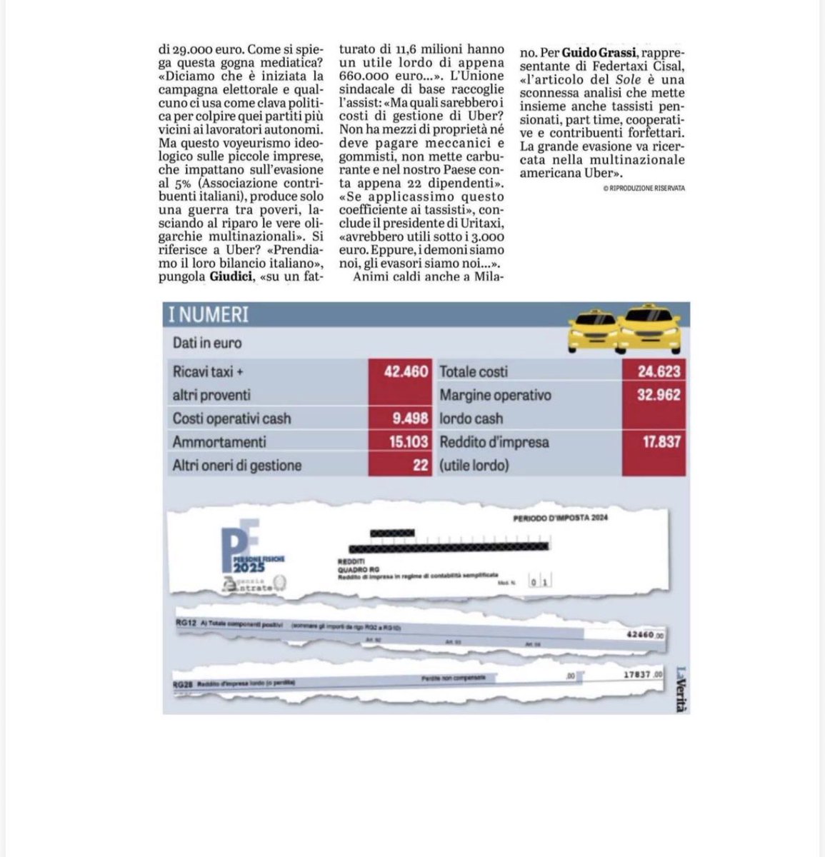 BittarelliTW's tweet photo. Per anni ci hanno raccontato una storia. Oggi parlano i numeri.
Grazie a @LaVeritaWeb per aver dato spazio ai fatti invece che ai luoghi comuni. 🚖
Quando emergono i dati, le etichette lasciano il posto alla realtà. #LaVerità https://t.co/jWHKqJ5fmt