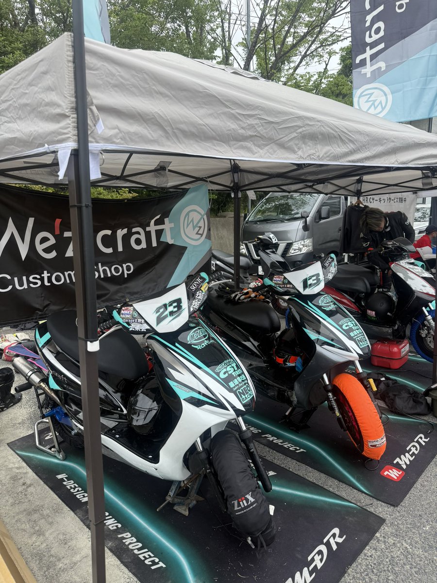 wezcraft's tweet photo. 5/31 ALL☆STAR ミニバイクレース ABコース 開幕戦に参戦させていただきました🔥
激熱なバトルにライダー達も揉まれ、レースの厳しさと楽しさを全身で感じておりました🤩
第1戦の結果を活かし第2戦目に備えます！ https://t.co/XKRYaCaQJF