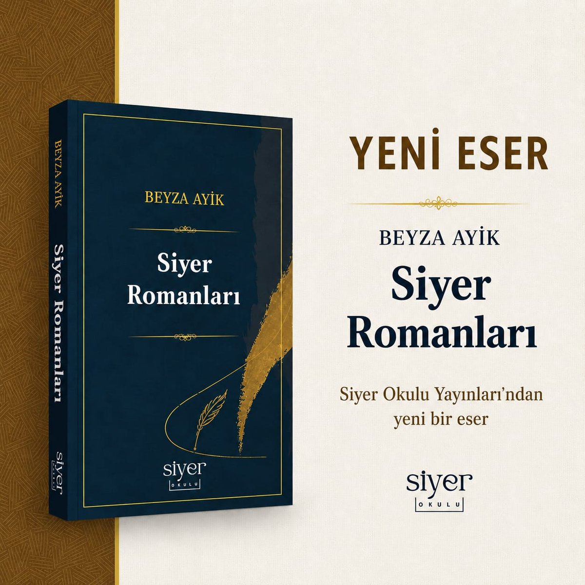 sabanoz_'s tweet photo. YENİ KİTAP: 

*Ülkemizde Hz. Peygamber'in hayatına dair yazılan romanların incelenmesi... 
*Siyer romanı yazarken nelere dikkat edilmeli... 
*Mevcut Siyer Romanlarındaki sorunlar... 
*Kısacası Siyer-Edebiyat ilişkisine dair son derece önemli bir çalışma...

https://t.co/iphyP496pF

@Siyerokul 
@Beyza_zcn97