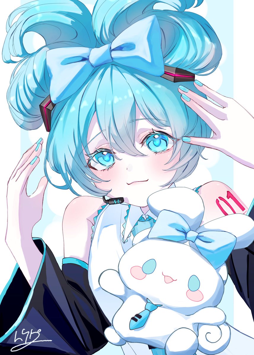 rlnTRPG119's tweet photo. シナモンミクちゃん☁️🩵
#初音ミク #シナモンミク https://t.co/7gwGFpc1CG