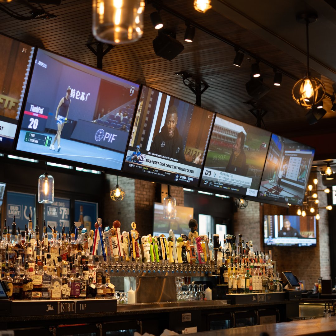 MillSounds's tweet photo. The upgrade included refreshing all 54 indoor TVs, adding five outdoor-rated patio TVs for year-round viewing, and designing a fully integrated control system that allows staff to manage all 59 TVs and the video wall with ease. 

https://t.co/8gKzd0NyKh https://t.co/NOs7gMMDAm