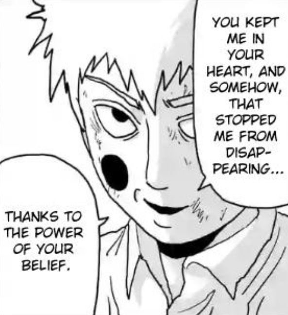 kittycatryo's tweet photo. i actually love manga reigen so much i wanna throw him in a blender https://t.co/0OfXp0B8hc