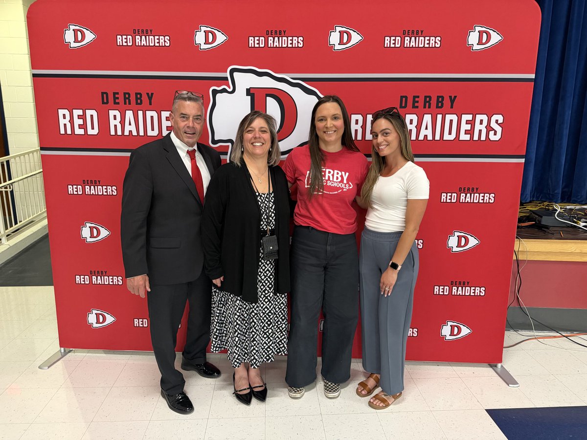 derbypssuper's tweet photo. Please join us in recognizing @DerbyRedRaider Mrs Silvestri as the new Head Girls Soccer Coach! @DerbyAthletics1 https://t.co/s0XIksOnL3