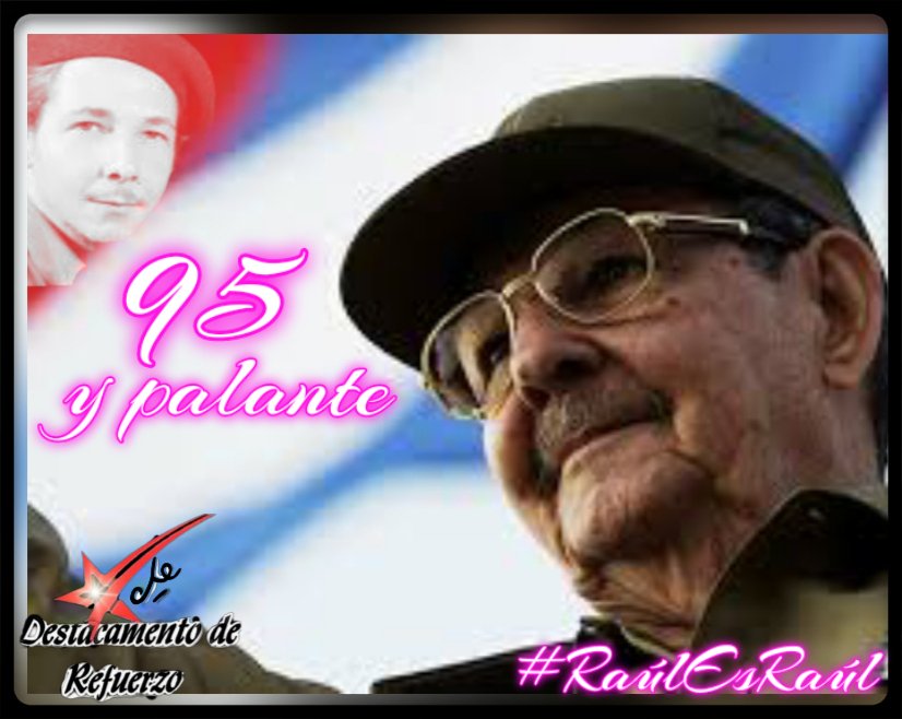 Che_Refuerzo's tweet photo. #DestacamentoDeRefuerzo//"Eso sí, mañana y siempre lo haría todo con la misma pasión revolucionaria, con la misma fe en la victoria y en el pueblo. Con inclaudicable fidelidad a los principios y con eterna confianza en la guía de Fidel".
Raúl Castro Ruz

#RaúlEsRaúl
#95DeRaúl https://t.co/mdomSZgBkH