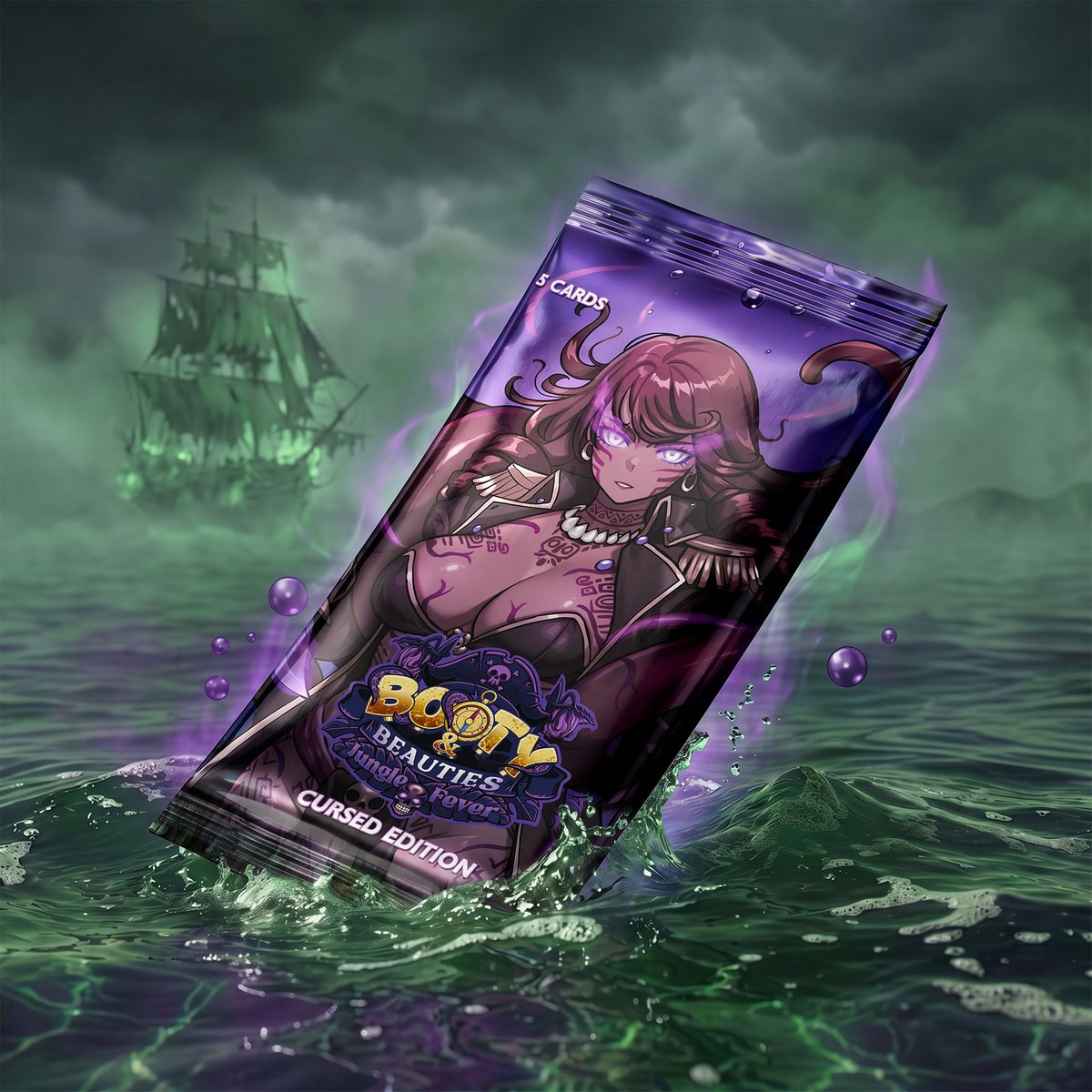 BootynBeauties's tweet photo. The Kickstarter pre-launch page for Booty &amp; Beauties: Jungle Fever is now live! 🚀 Launching in Sept. 2026 🔥
Today, we’re revealing the series display box and booster packs 👀
Sign up now – we need you to help us make a smashing launch in September > https://t.co/67FHfYOfDR https://t.co/umuu9EoYGr