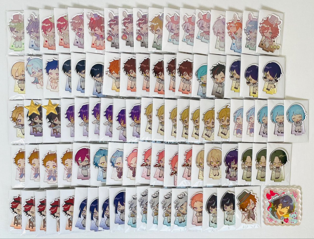 comicaholic5_5's tweet photo. 【交換】あんスタ　アニカフェ　アクスタ

譲) 画像①
求) 燐音┊ジュン

✎𓂃缶バッジとの交換も◎(差額精算不要)

✎𓂃過去弾は1:2◎(☆は1:1希望)

平日渋谷┊池袋(6/13・6/14)┊郵送
お気軽にお声がけいただけると幸いです ✨ https://t.co/4xpybshnO9