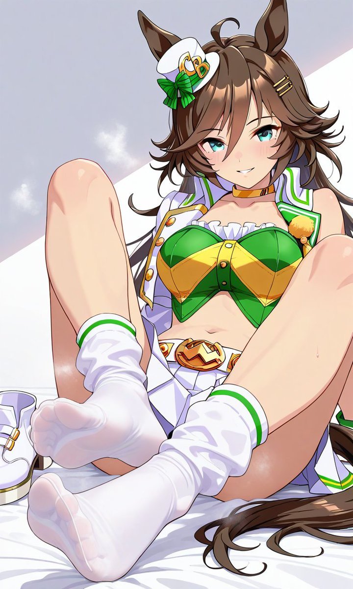 silencesuzukaAI's tweet photo. 今日のあんよ♥️
脚フェチは「あんよ」って書いていってね👣⸒⸒
SFW
ミスターシービー / Mr. C. B.
Umamusume
ウマ娘
#今日のあんよ https://t.co/ThJlvbBgKn