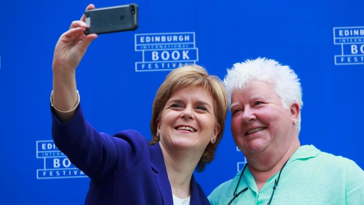 Documark's tweet photo. Her entire selfie-obsessed reign appears to have been one massive, prolonged racket designed to counter her self-declared imposter syndrome, with not a scintilla of intent to deliver independence. https://t.co/YmuSOrYJZZ