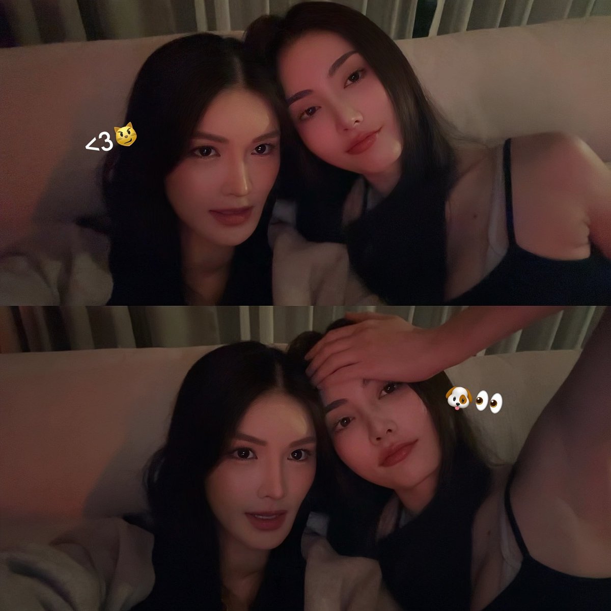 Nuchsiszaa's tweet photo. ขอยาดทวงคืน #มีนเบ้บ คิดถึง #meenbabe แยะ  ได้โปรดกับมารักกันที่ประเทศของฉัน 👉🏻👈🏻

         Day☀️.                                      Night🌙 https://t.co/4htQFDdTan