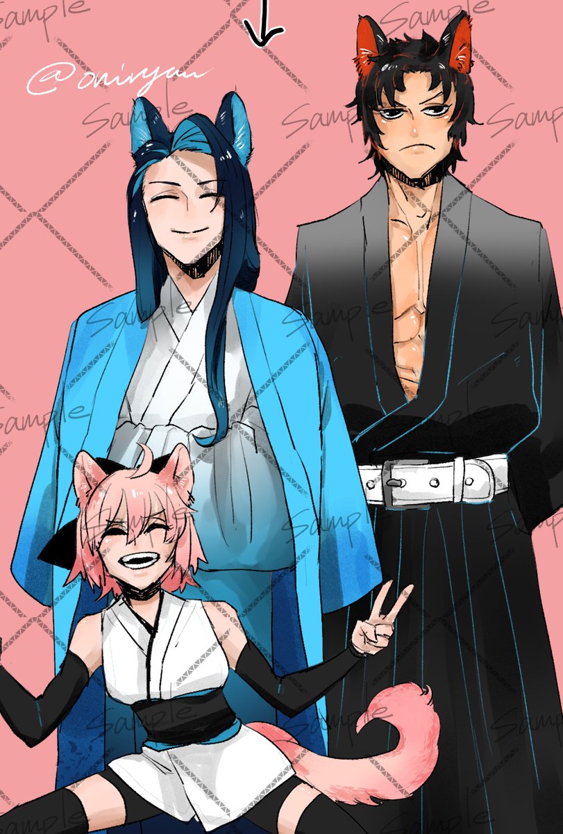 oniryuu's tweet photo. 裏表紙の一部抜粋～～～がんばれ私
テンションを上げ、己を追い込むぜ...結構よく描けたと思う...あ、ケモ耳注意(今更) https://t.co/OPBQQfyIjg