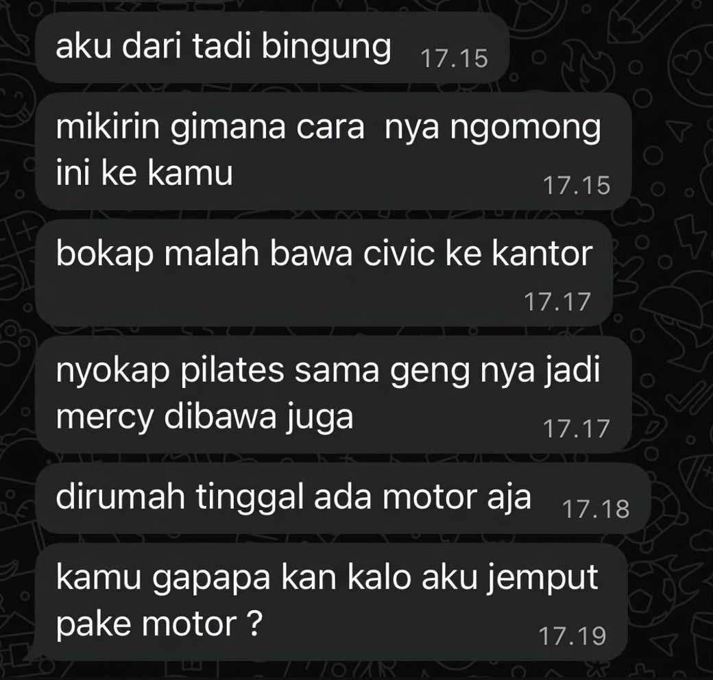 Alter_GenZ's tweet photo. kalo di chat gini, kalian bakal bales apa? https://t.co/Udnxdas3sn