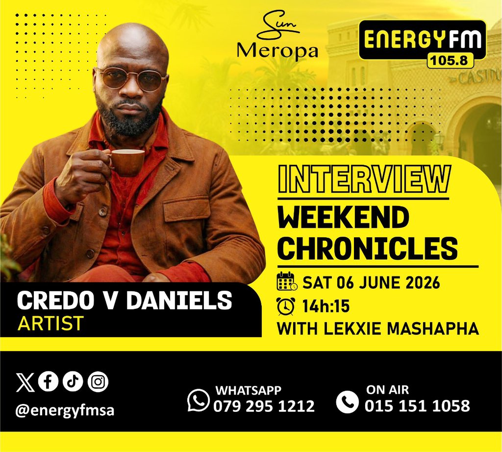 EnergyfmSA's tweet photo. https://t.co/tRWGhi7cdQ