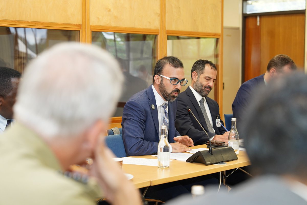 UNODCEastAfrica's tweet photo. In Eastern Africa, drones are increasingly being trafficked and used for criminal activities. Today, UNODC briefed donors and government counterparts on the rapid growth of this threat in the region, presenting required legal/law enforcement measures needed to prevent escalation. https://t.co/P769a7zeT2
