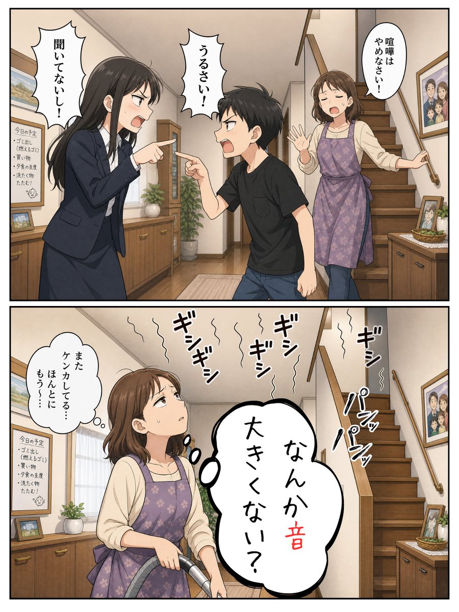 r03ju's tweet photo. 姉弟ケンカあるある
（1/8） https://t.co/dVtQ2ITLgE