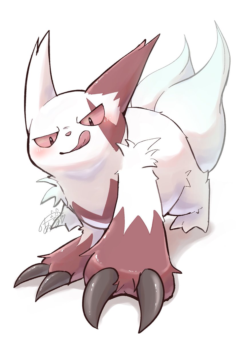 noir_0010's tweet photo. ザングース Zangoose https://t.co/uiiVVuyw7f