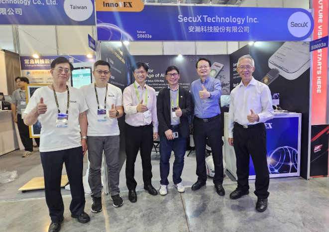 SecuXwallet's tweet photo. ✨ Visit our booth at S0603A in InnoVEX! 
Beyond our core PUF chip security technology, we are unveiling a brand-new R&D breakthrough for the very first time.
Swing by our booth to chat with our experts. Let’s unlock new market opportunities and tailor the perfect solutions for your business!
​
🚀 Booth Information
・Date: June 2 (Tue) - June 5 (Fri)
・Venue: TaiNEX 2, 4F (S Area)
・Booth: S0603A
​
#SecuX #SecuAI360 #InnoVEX2026 #Computex2026 #TechInnovation #EnterpriseSolutions
