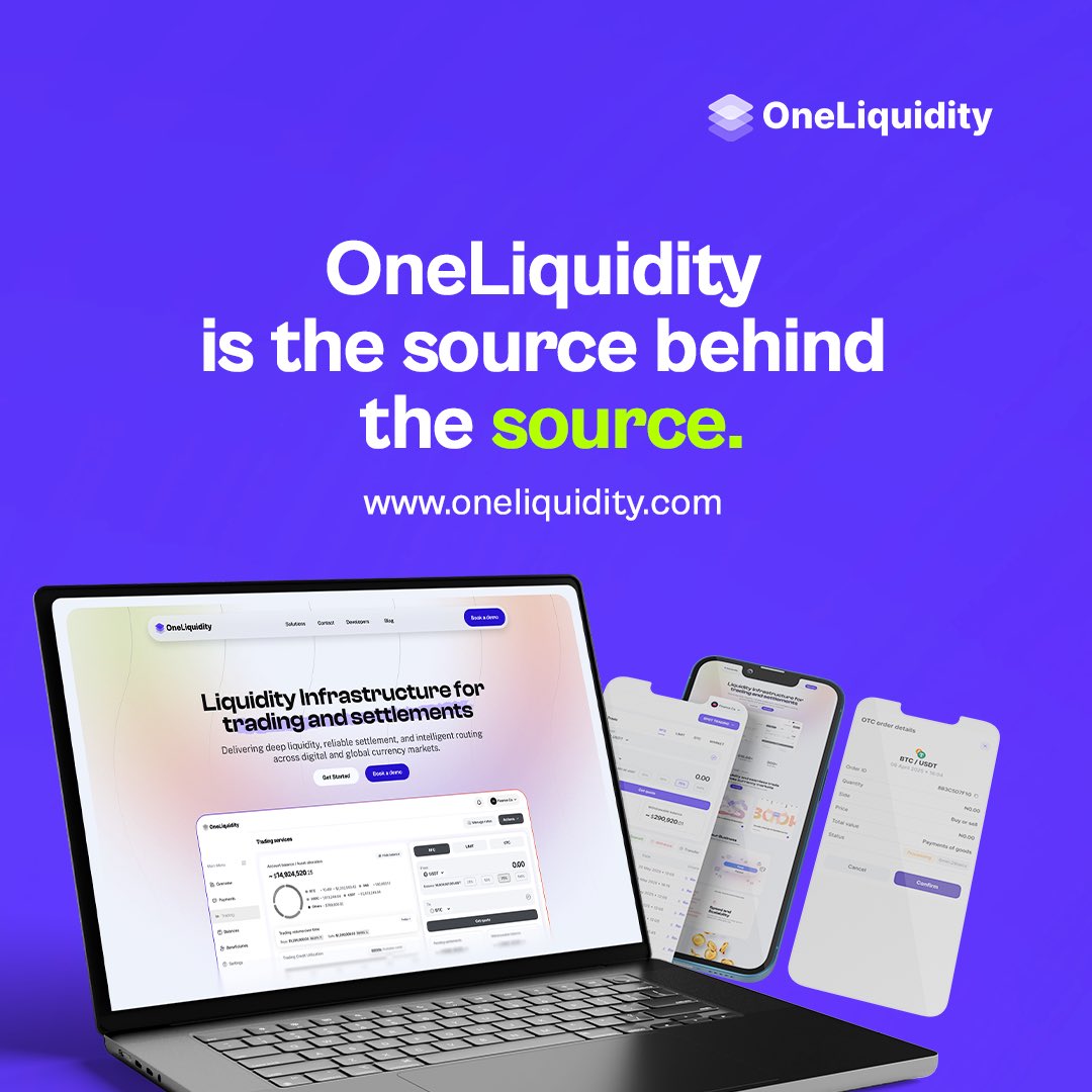 oneliquidityhq's tweet photo. Oneliquidity the source behind the source. https://t.co/0spqthecGi