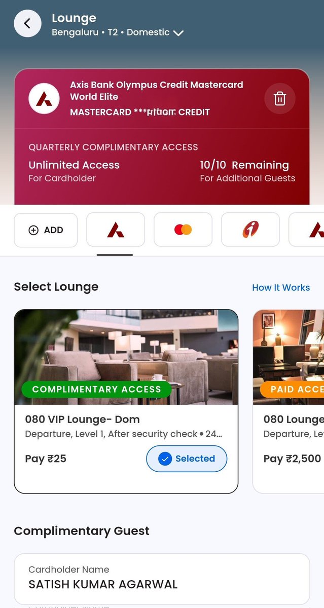 iSatishAgarwal's tweet photo. 💺Adani One app Domestic Lounge List📱

📝Following Lounges can be accessed by adding eligible Cards in https://t.co/yAVESf0E9T under Adani One app👇
⚡Even QR can be created in-app for seamless access

💺Adani Lounge T1, Ahmadabad
-Adani Silver Lounge T2, Ahmedabad
💺Airr Lounge, Amritsar
💺080 VIP Lounge T2, Bengaluru
-080 Lounge T2, Bengaluru
💺Blackberry Lounge, Coimbatore
💺The Lounge GF, Guwahati
-The Lounge FF, Guwahati
💺Pahun Lounge, Gwalior
💺Adani Lounge, Jaipur
💺Pahun Lounge, Jammu
💺Adani Lounge, Lucknow
💺Adani Lounge T1B, Mumbai
-Good Times Bar T1B, Mumbai
-Travel Club Lounge T1C, Mumbai
-Travel Club/Adani Lounge T2, Mumbai
-Aviserv East T2 Arrival, Mumbai
-Aviserv West T2 Arrival, Mumbai
💺Mandarin Lounge, Nagpur
-Airr Lounge, Nagpur
💺Adani Silver Lounge, Navi Mumbai
💺Elysian Lounge, Pune
💺Airr Lounge, Raipur
💺Airr Lounge, Ranchi
💺Pahun Lounge, Srinagar
💺Adani Lounge, Thiruvananthapuram
💺Airr Lounge, Visakhapatnam

Like ❤️ n Repost ♻️ if useful
#CreditCard #CCgeek
#AdaniOneapp #LoungeList