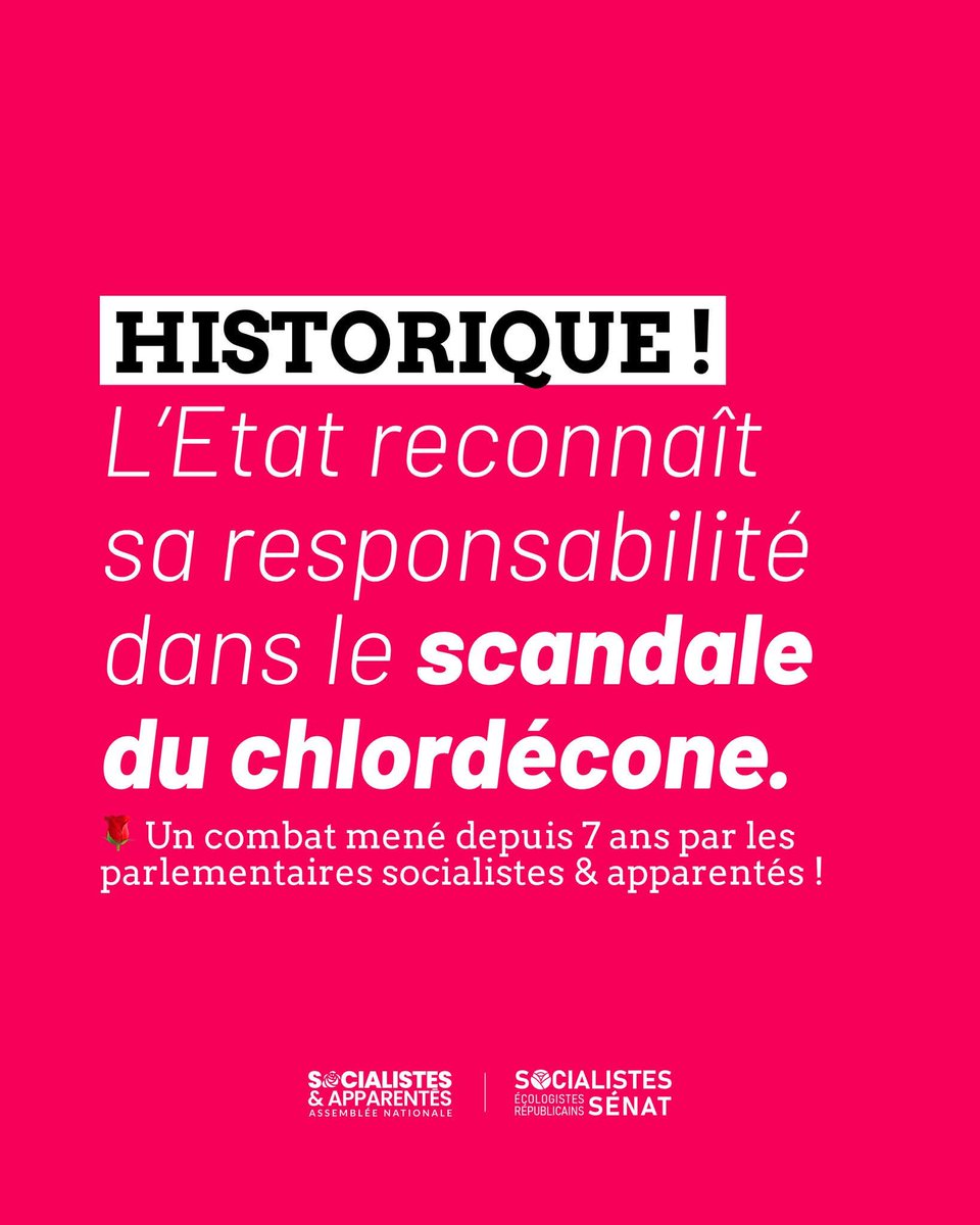 Mel_Thomin's tweet photo. 🏛 Fière du combat mené par mon collègue @ElieCalifer député de Guadeloupe. Après un long combat de 7 années pour notre groupe parlementaire. 

Le Parlement a définitivement reconnu, pour la 1ère fois, la responsabilité de l'État dans l'utilisation du #chlordécone aux Antilles. https://t.co/U1z76hq9uZ