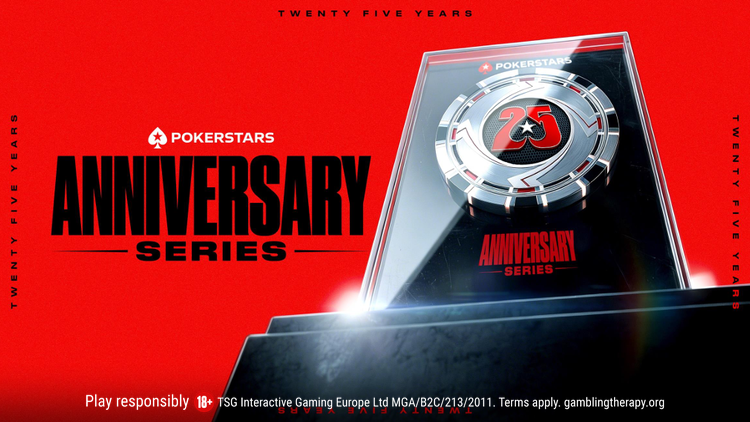 PokerStarsBlog's tweet photo. Four new double champs crowned as we enter the final day of the PokerStars Anniversary Series. 

👉https://t.co/Vn2GVxKnuA https://t.co/nODPp5x3B1