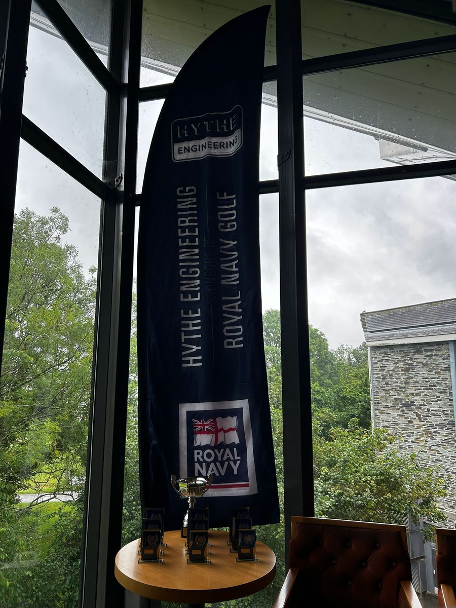 ChinaFleet's tweet photo. Proud to be hosting the Royal Navy West Region Championships today!⚓ Tough conditions for this 36-hole event!☔🌥️ Good luck to all the competitors. https://t.co/gY1FySHBoH