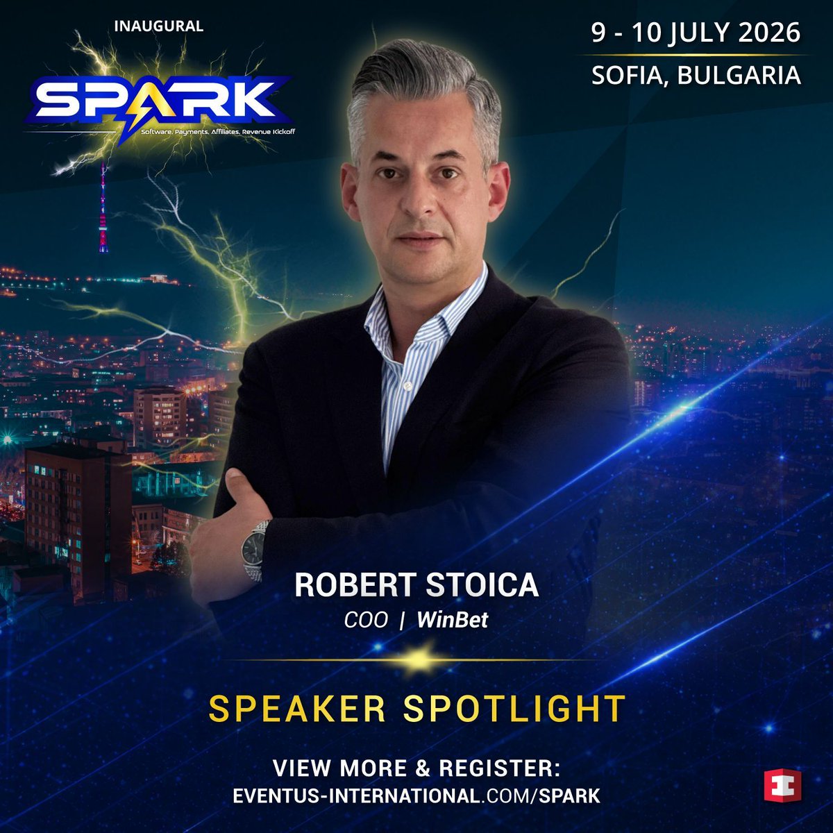 EventusInt's tweet photo. Robert Stoica joins SPARK Southeast Europe 2026 to explore how land-based operators are adapting to a digital-first world, and what it takes to stay competitive as the boundaries between retail and online are increasingly interconnected.
 
Register:
https://t.co/PfXDSUged2 https://t.co/1ivBIxdunl