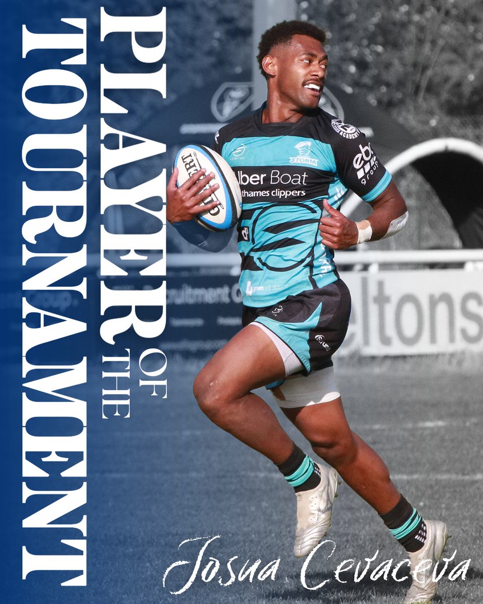ScimitarStorm's tweet photo. Thunder's player of the tournament is the speedy Josua Cevaceva 🔥

#Rugby7s #Summersocial #BreakBoundaries https://t.co/nB4Nfr5IQT