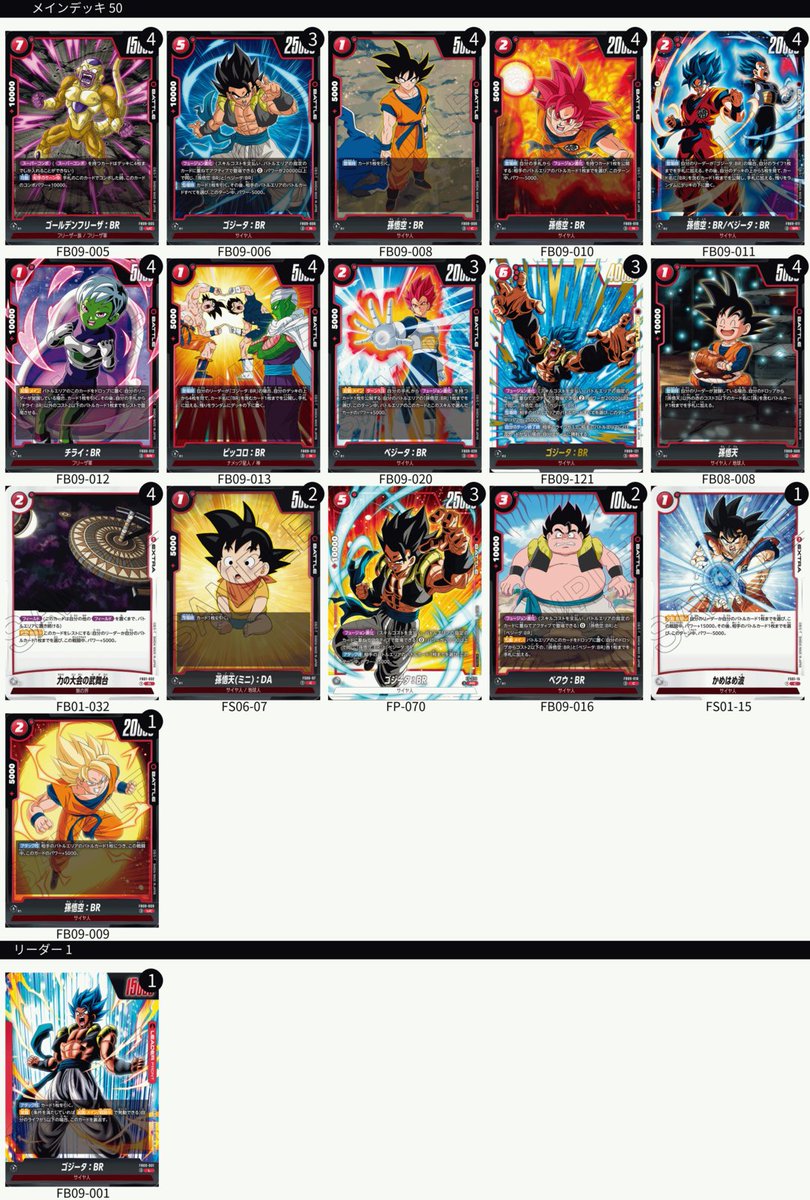公式】ドラゴンボールスーパーカードゲーム フュージョンワールド