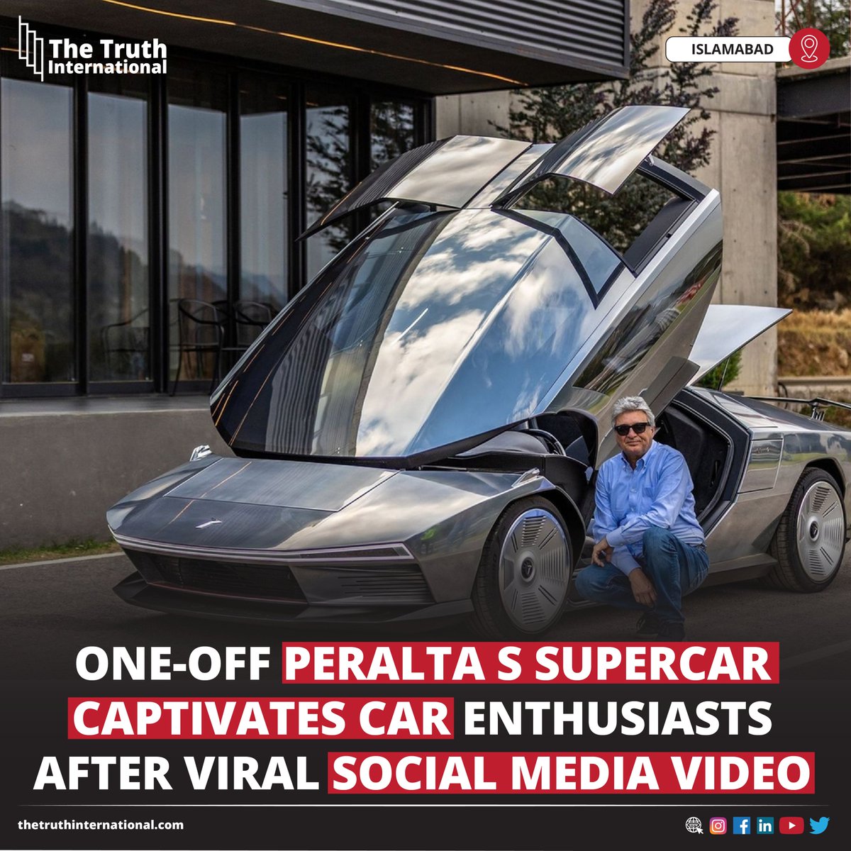 ttimagazine's tweet photo. One-Off Peralta S Supercar Captivates Car Enthusiasts After Viral Social Media Video

FOR FULL STORY: https://t.co/Kz0XKVEjN6

#OneOff #PeraltaS #Supercar #Captivates #Car #Enthusiasts #Viral #SocialMedia #Video #TTI https://t.co/CfzqXavlTa