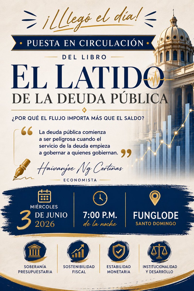 haivanjoe's tweet photo. Llegó hoy el día más esperado desde hace 6 meses, la puesta en circulación de mi nuevo y séptimo libro, en FUNGLODE a las 7 de la noche. Ahí nos vemos: https://t.co/iI9iaDwOm1