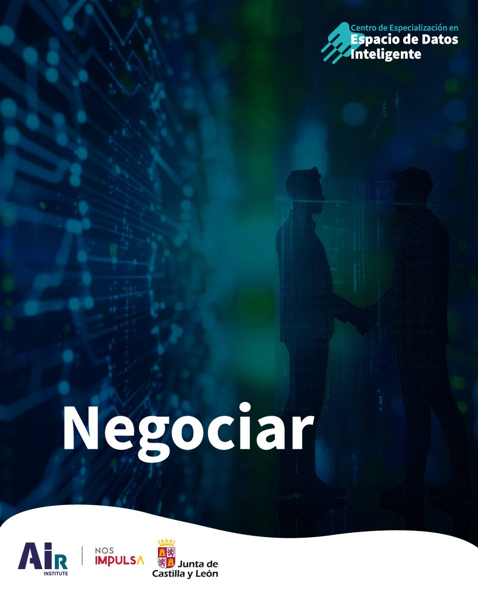 TheAirInstitute's tweet photo. Nuestro #EspacioDeDatos utiliza #IDS y #ODRL para #automatizar contratos, gestionar permisos y garantizar #trazabilidad en cada intercambio.
✔️Negociación automatizada
✔️Políticas de uso verificables
✔️Pagos integrados
✔️Registro en #blockchain
➡️Lee más: https://t.co/SilZDtd51r https://t.co/kUa6SFdb9A