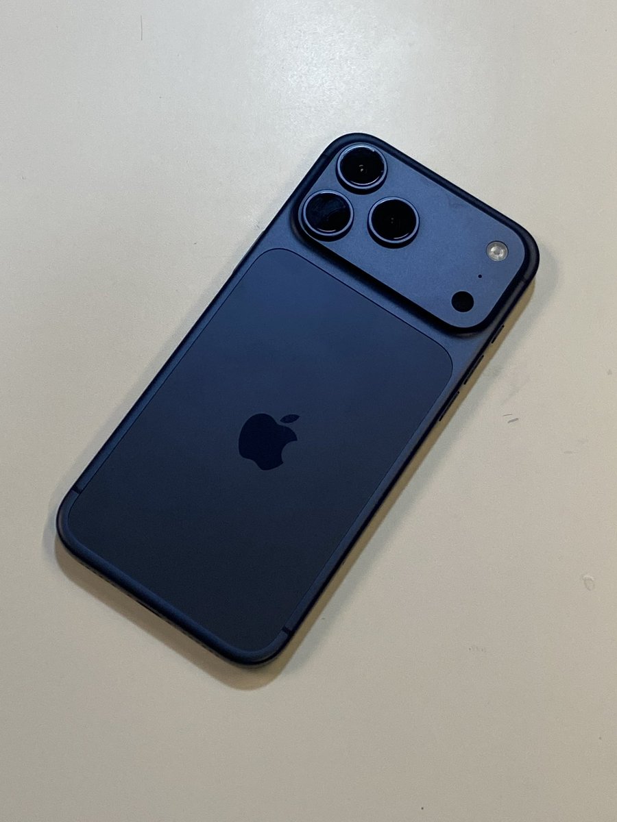 _AddisonFrost's tweet photo. FOR SALE / NO SWAP
iPhone 17 Pro Max 256GB Deep Blue (Local NTC - MFYP4ZA/A)

Price: ₱75,000 (Slightly negotiable for fast meetup) https://t.co/7fOD6Sm44C