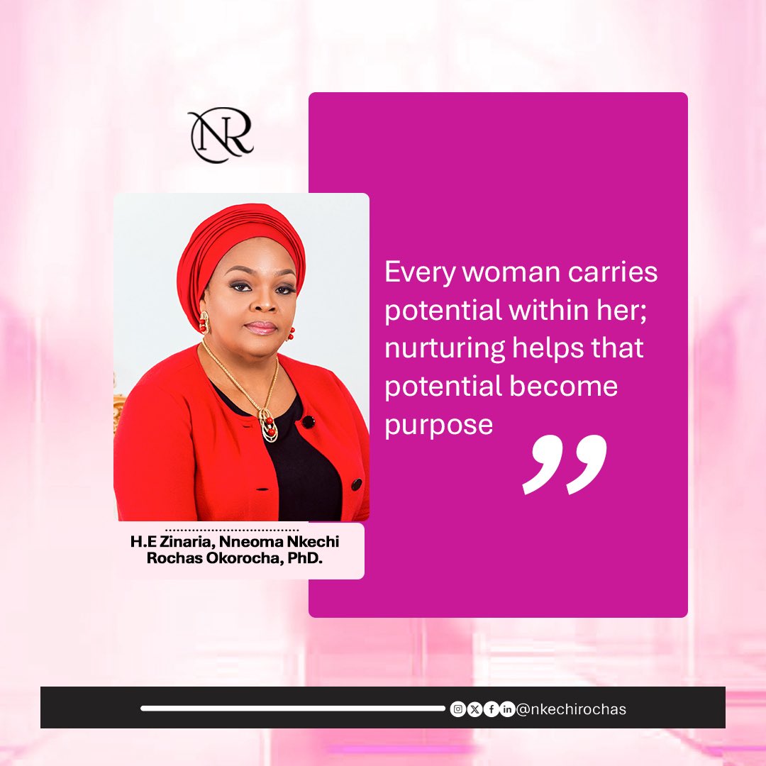 NkechiRochas's tweet photo. Every woman carries within her seeds of greatness, purpose, and transformation. 🌸
Never underestimate the power of investing in a woman. What is nurtured today can become a legacy tomorrow
#WODDI #WODDIGoodMotherNetwork #WGMN #WomenEmpowerment WomenInLeadership PurposeDrivenWoma https://t.co/cgD0XEE9Wu