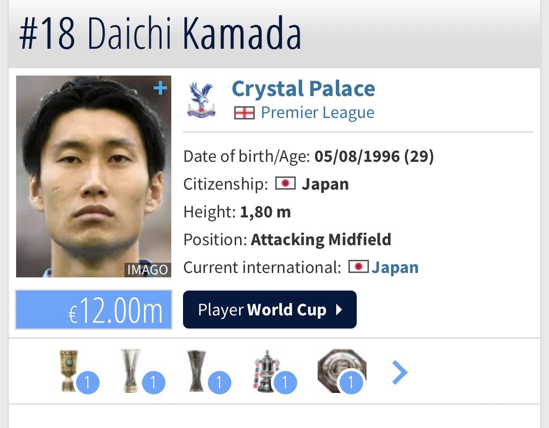 fabash07's tweet photo. @Desire0013 nah he played with kamada majority of last season https://t.co/VV9lEmtVV0