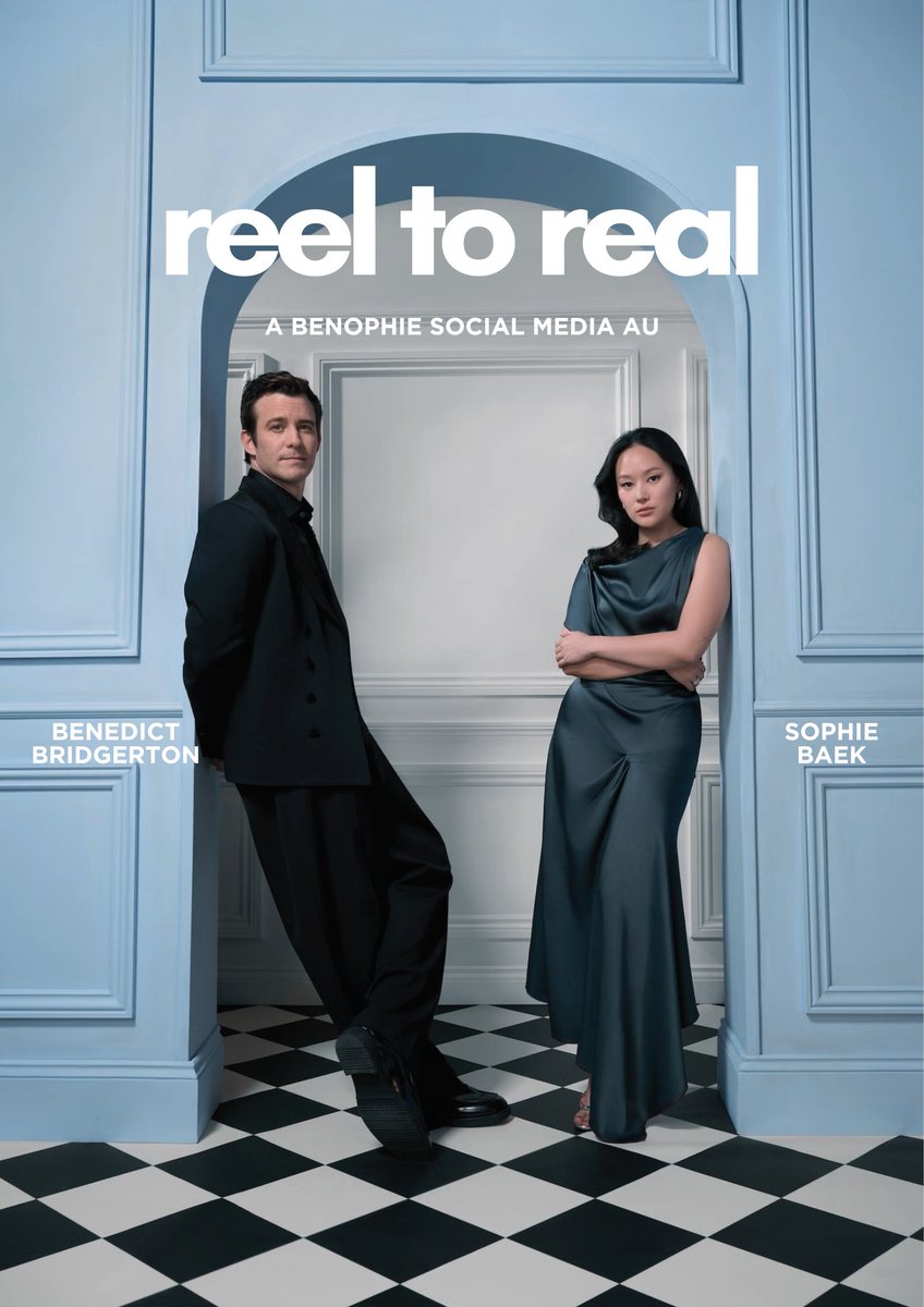 yrnzlk's tweet photo. reel to real, a #benophie filo smau

— where famous actors benedict bridgerton and sophie baek are forced to do a movie together after going viral over a photo of them on social media. for some unknown reason, they hate each other. https://t.co/peKkZZoSSq