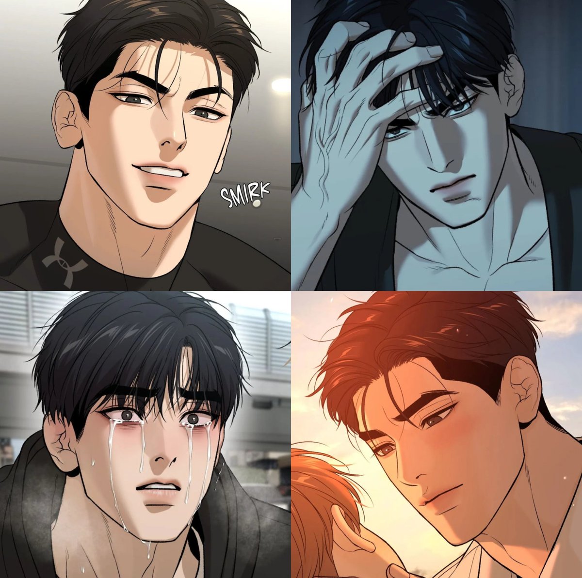 yaoiilogist's tweet photo. the visual representation of how love changes a person https://t.co/AKY9eQ03zz
