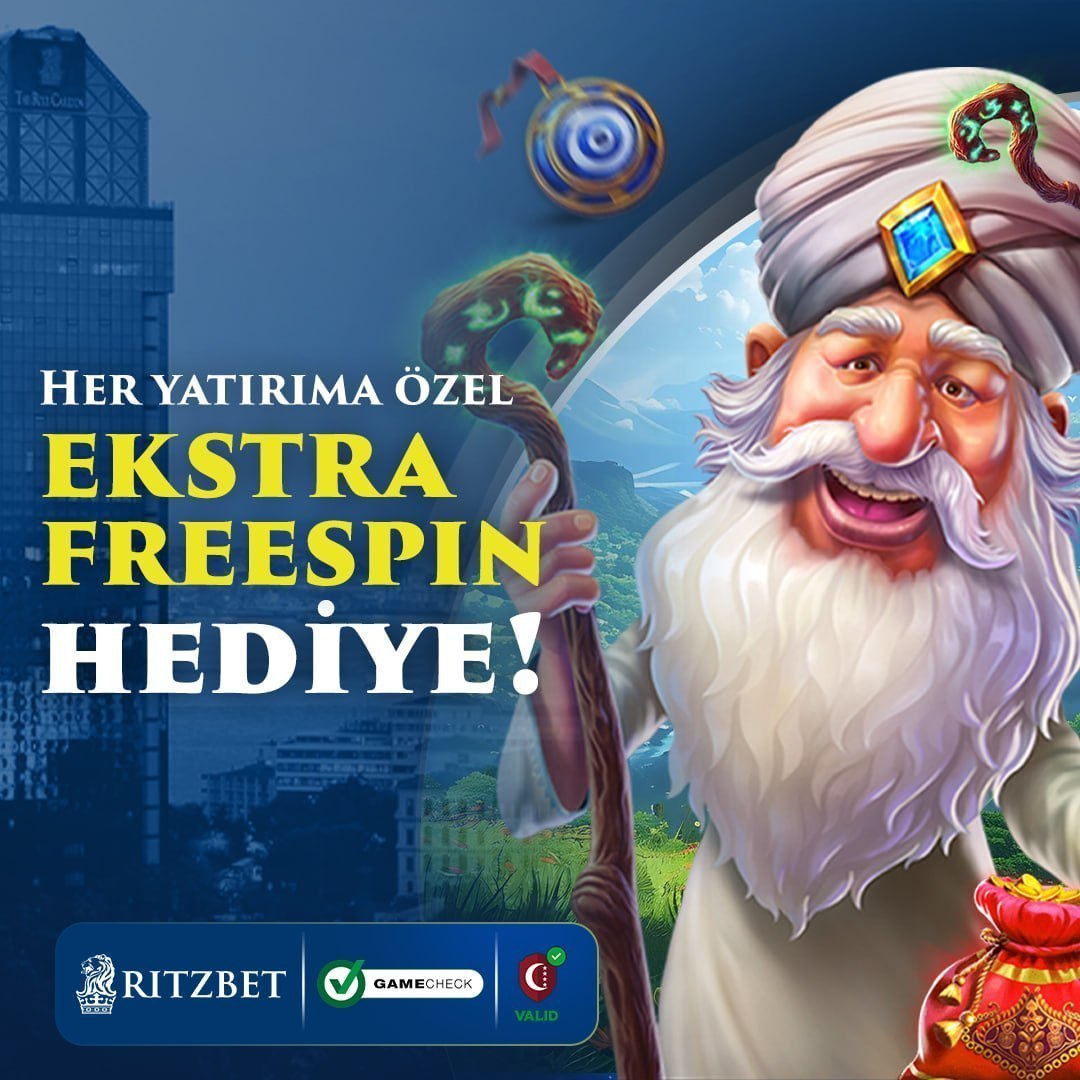 ritzsosyal's tweet photo. 🍀 TÜM YATIRIMLARA EKSTRA FREESPİN HEDİYE !

🎰 Ritzbet'te Oyunların Coşkusu Freespinlerle Daha Heyecanlı ! 

👑 Ritz-Charlton Otel Casino Hizmeti ve Kalitesi Şimdi Online Platformda! 

https://t.co/6L8CfIS5tu https://t.co/MBRp8r0vJb