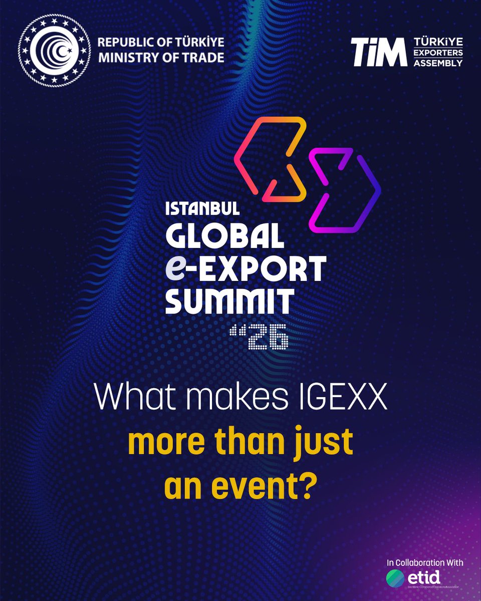 igexxcom's tweet photo. What makes IGEXX more than just an event?

It’s a platform where marketplaces, distributors, and industry visionaries meet to explore new strategies, unlock partnerships, and push the boundaries of global trade.

For further information: https://t.co/HrtBH0Mg3G https://t.co/SOgpSacYnL
