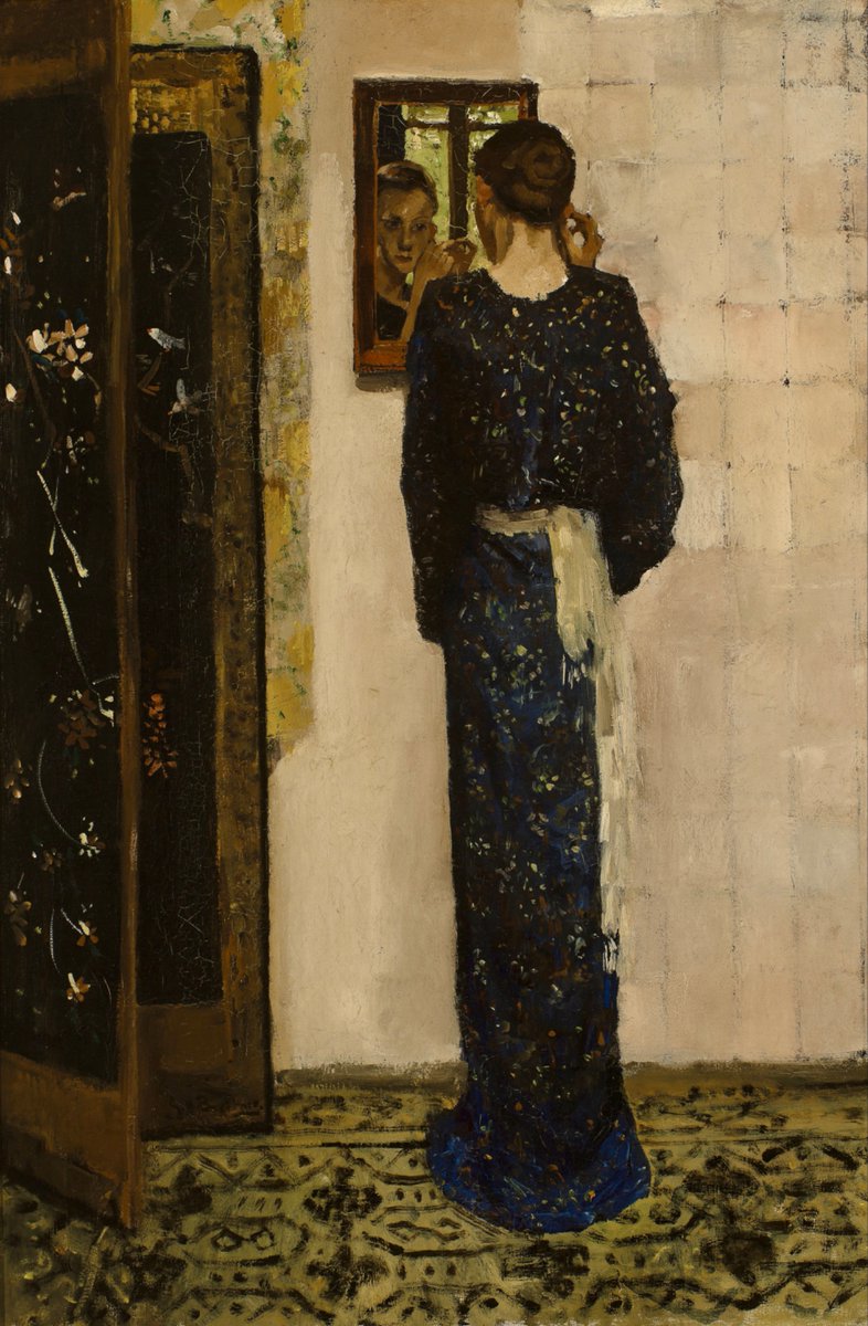 michiru_view's tweet photo. 🎨
George Hendrik Breitner
1857– 1923，
Dutch painter

“The Earring”
🏛️Museum Boijmans Van Beuningen
*via Wikimedia Commons https://t.co/Z5v1m4HIJc